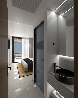 6 bedrooms, in-room safe, iron/ironing board, free WiFi - Nelisa, A Private Sanctuary of Sun, Sea & Timeless Luxury in Crete (Vlychada)
