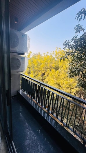 Balcony - Fortune Home Service Apartment 3Bhk E-69 (New Delhi)