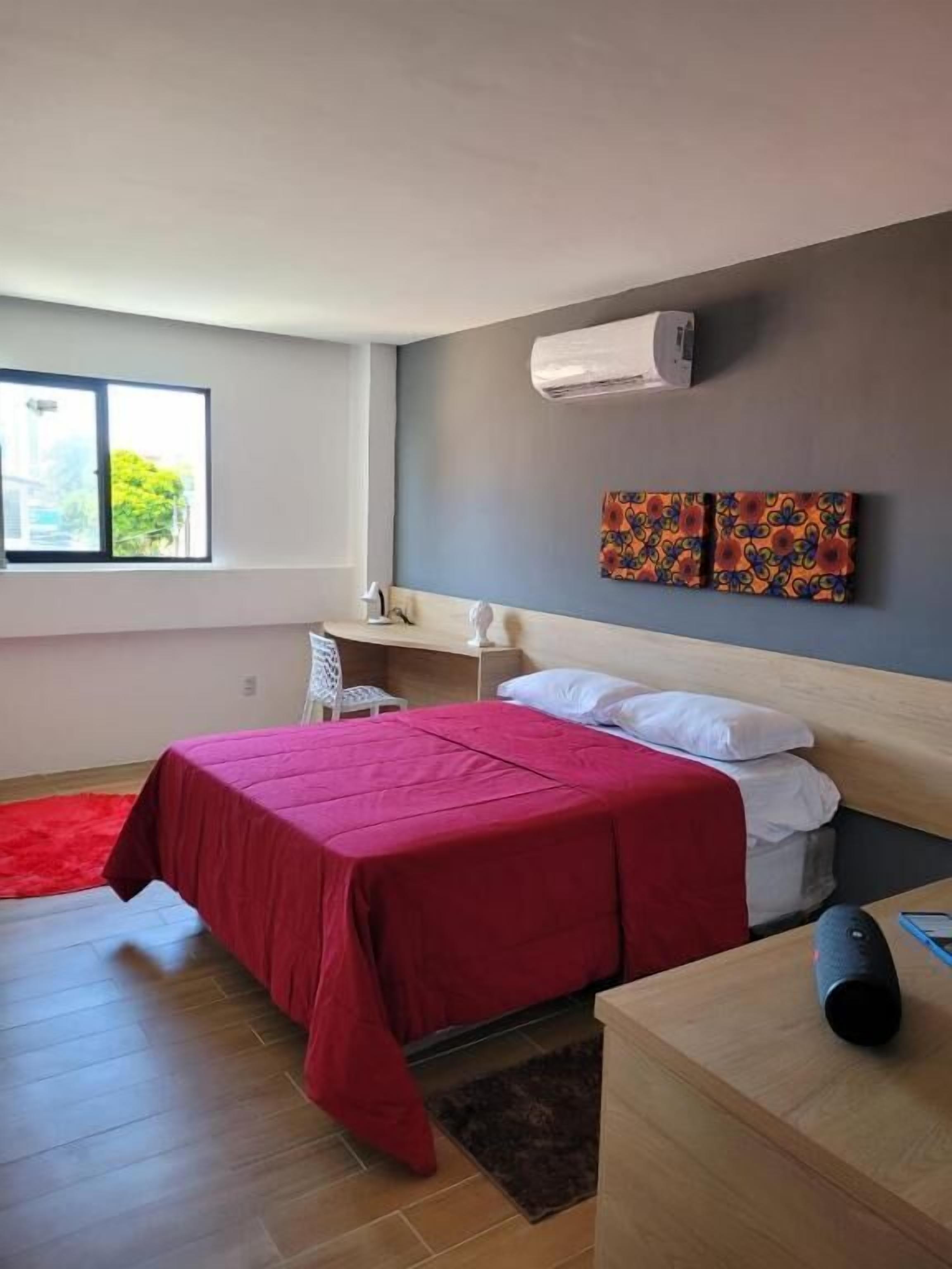Classic Double Room, Courtyard View | Desk, laptop workspace, free WiFi