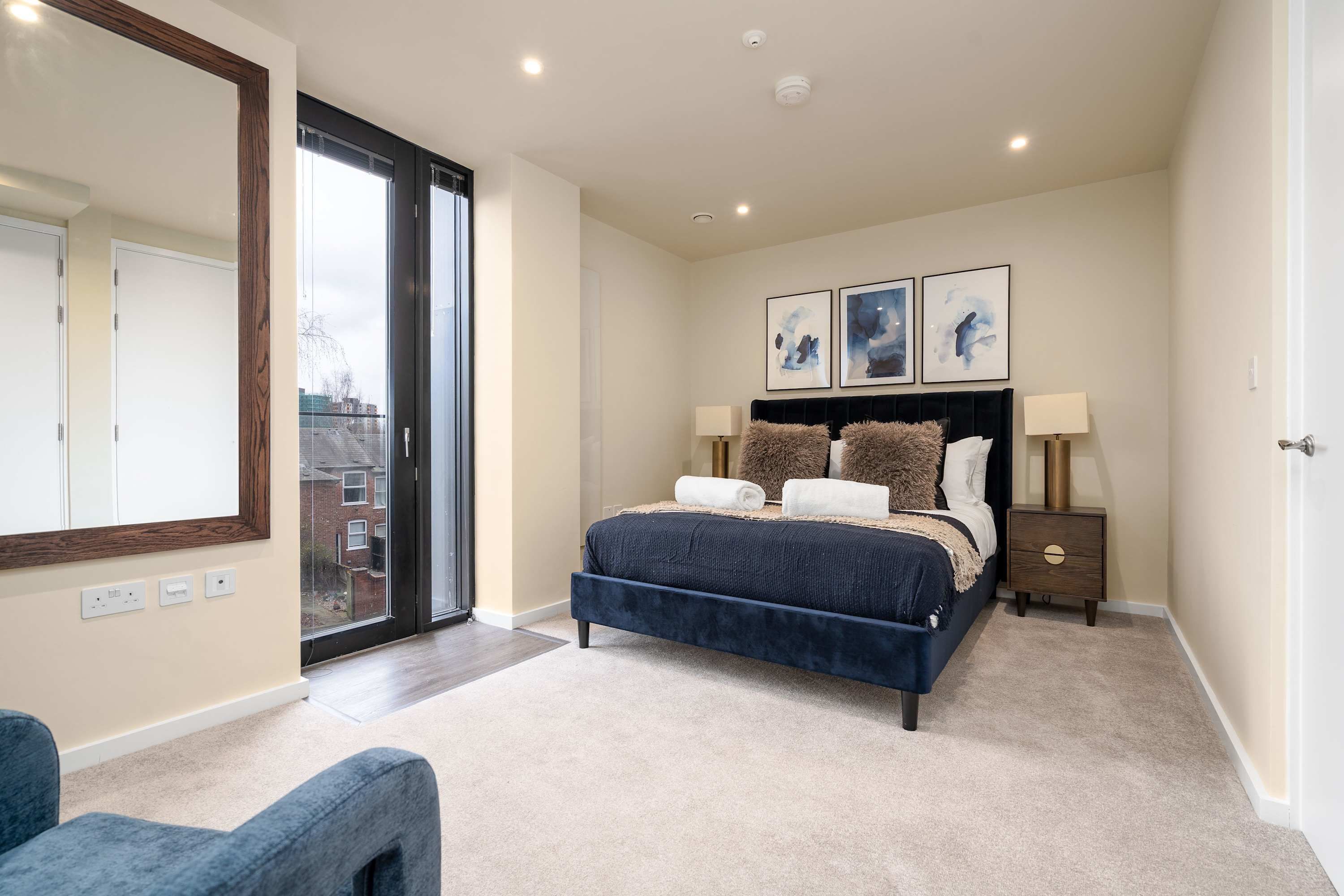 Apartment, barrierefrei | 2 Schlafzimmer, Internetzugang