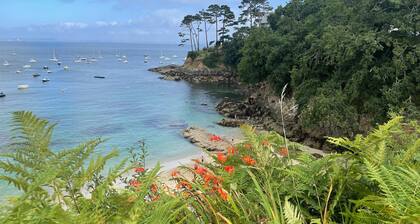 100m From the Sandy Beach in Plougonvelin