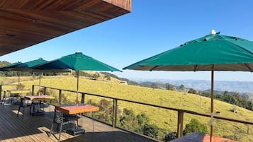 Opções para refeição ao ar livre