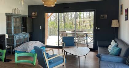 Maison cosy Ă Hourtin entre lac et ocĂ©an au cĆur de la nature