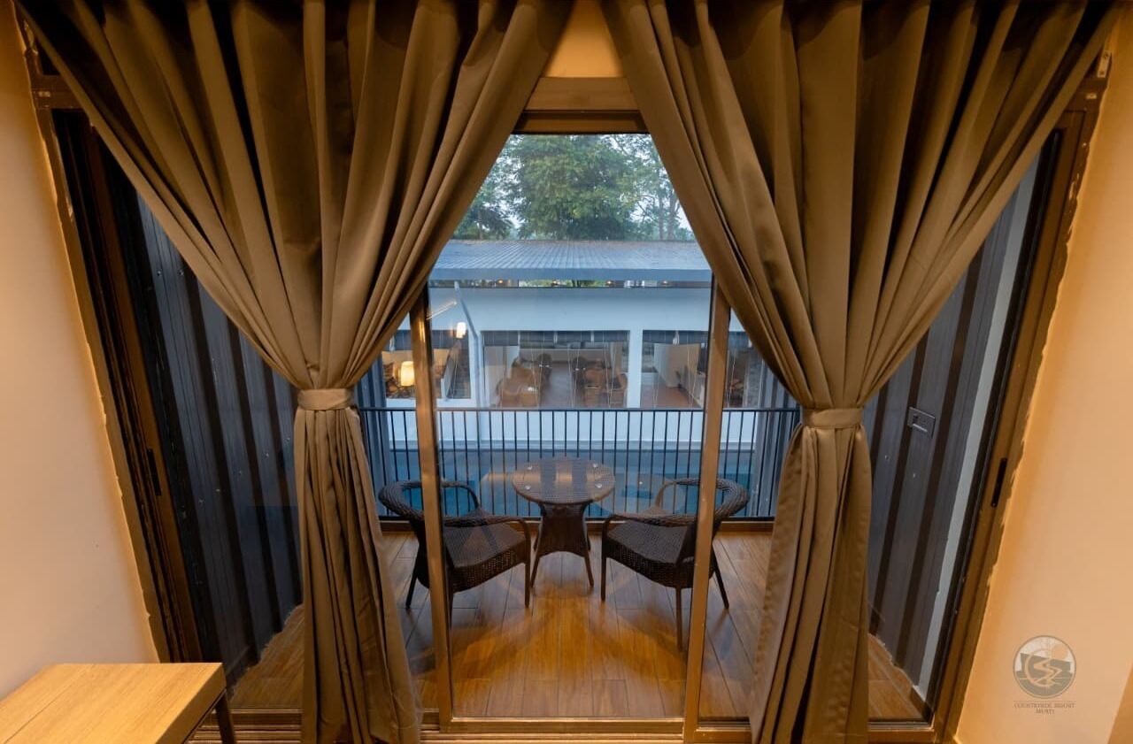 Chambre Double Deluxe, vue piscine | Intérieur