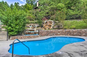 House (3 Bedrooms) | Interior - Waterfall Log Cabin: Private Hot Tub & Game Room (Gatlinburg)