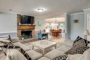 Front of property - Family & Pet Friendly! Home 6 Mi to Surfside Beach (Socastee)