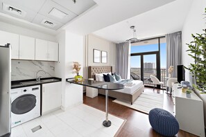 Studio, Accessible | Internet - Silkhaus Studio in Silicon Oasis City View (Dubai)