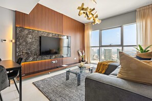 Apartment, Accessible - Silkhaus Stylish 2bdr Stay in Radiant Boulevard (Abu Dhabi)