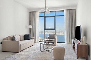 Apartment, Accessible - Silkhaus Waterfront 1BR in Marina Vista Tower (Dubai)
