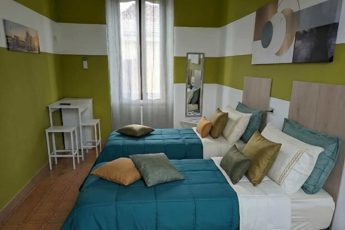 Chambre avec lits jumeaux