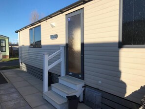 House, 3 Bedrooms, Patio | Terrace/patio - Charming Holiday Park Retreat in Morecam (Morecambe)