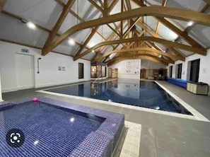 House, 3 Bedrooms, Patio | Pool | Indoor pool - Charming Holiday Park Retreat in Morecam (Morecambe)