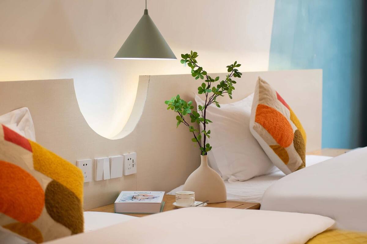 Luxury Double Room, Patio, Hill View