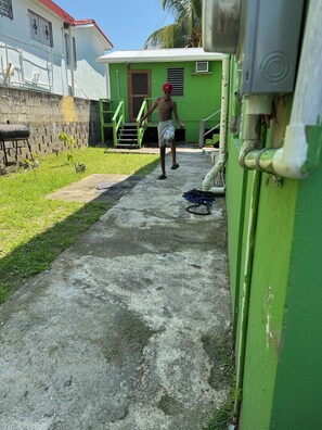 Enceinte de l’hébergement