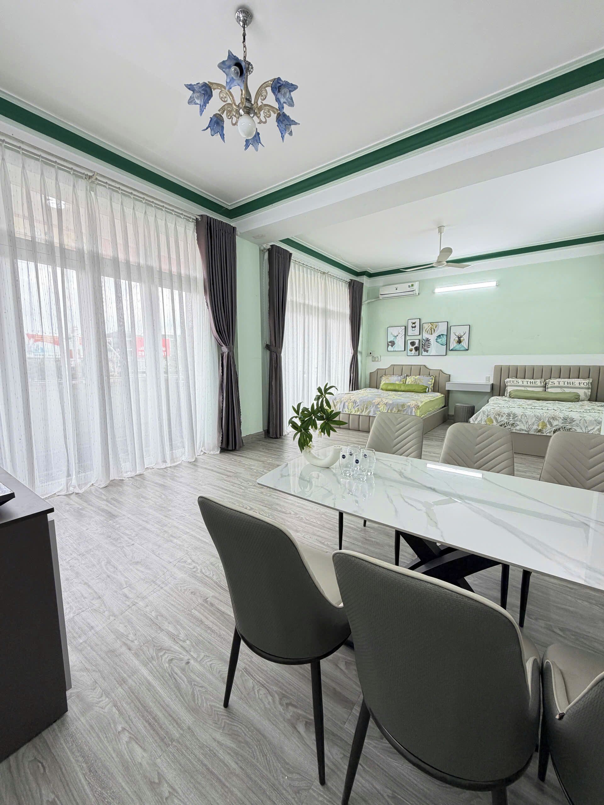 Family Shared Dormitory, Balcony | Individually furnished, free WiFi, bed sheets