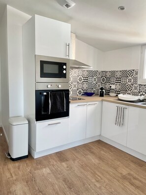 Private kitchen - L'air Marin - Le Tréport apartment - 5-minute walk from the port (Le Tréport)