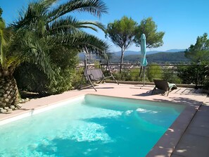 Pool - Villa With Private Pool, Garden & Panoramic Views (Draguignan)