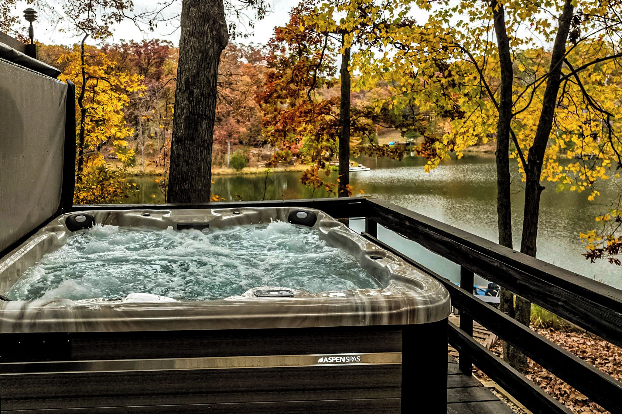 Baignoire à remous extérieure