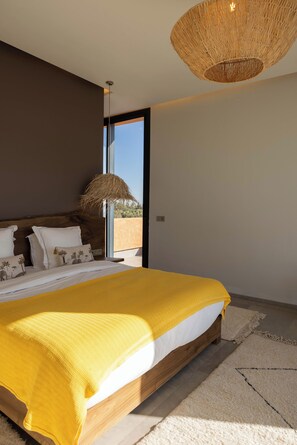5 bedrooms, in-room safe, desk, iron/ironing board - Exclusive villa with 5 suites, heated pool and panoramic view (Marrakech)
