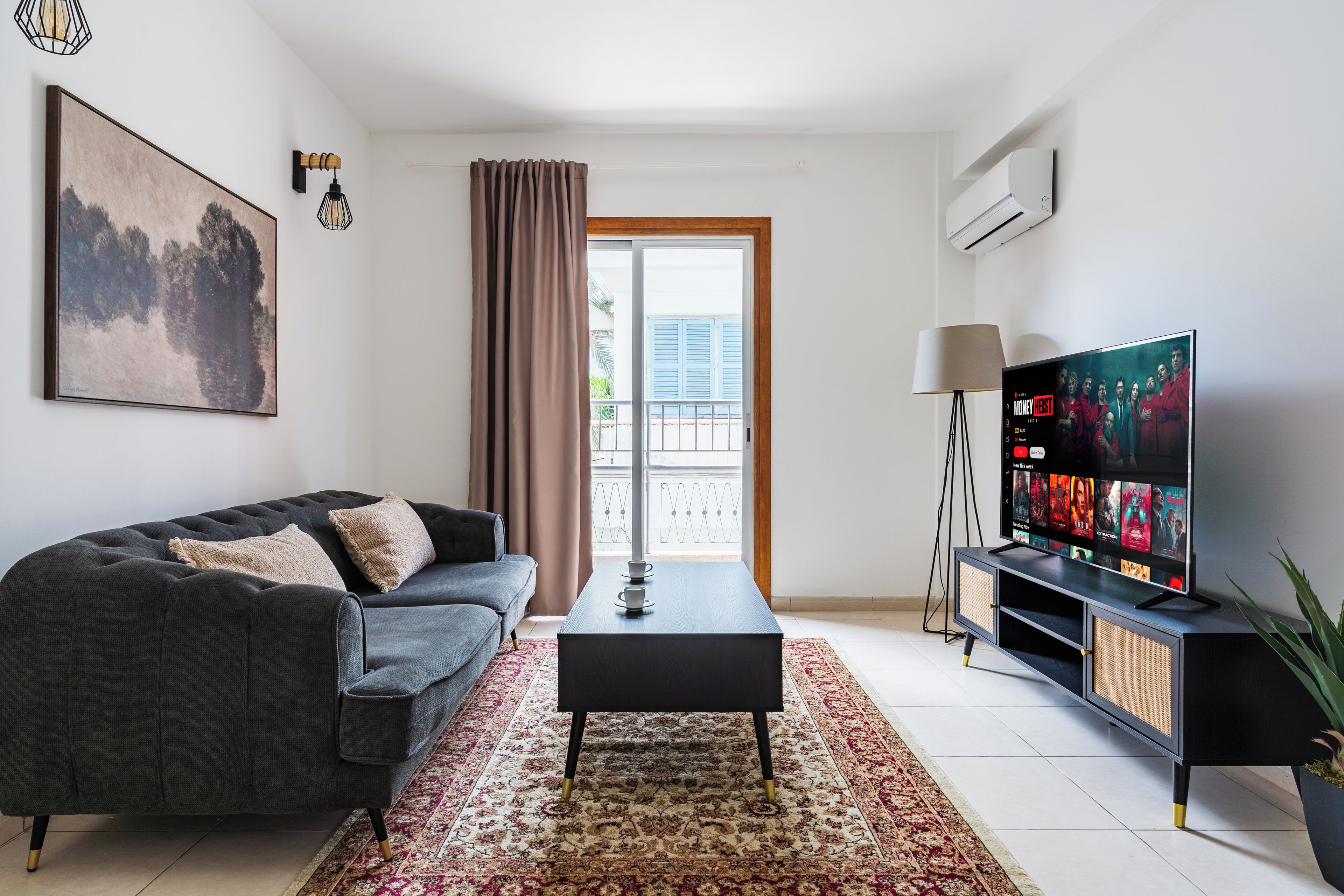 Apartment, Balcony | Living area