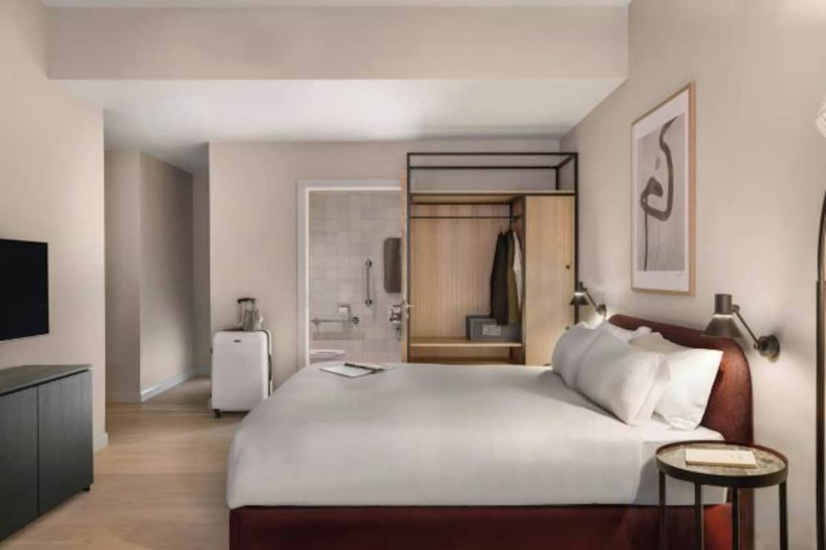 In-room safe, laptop workspace, soundproofing, iron/ironing board