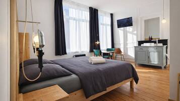 Doppia Comfort | Una scrivania, postazione laptop, Wi-Fi gratuito