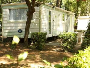 Exterior - Mobile home with terrace - 6 guests (Montblanc)