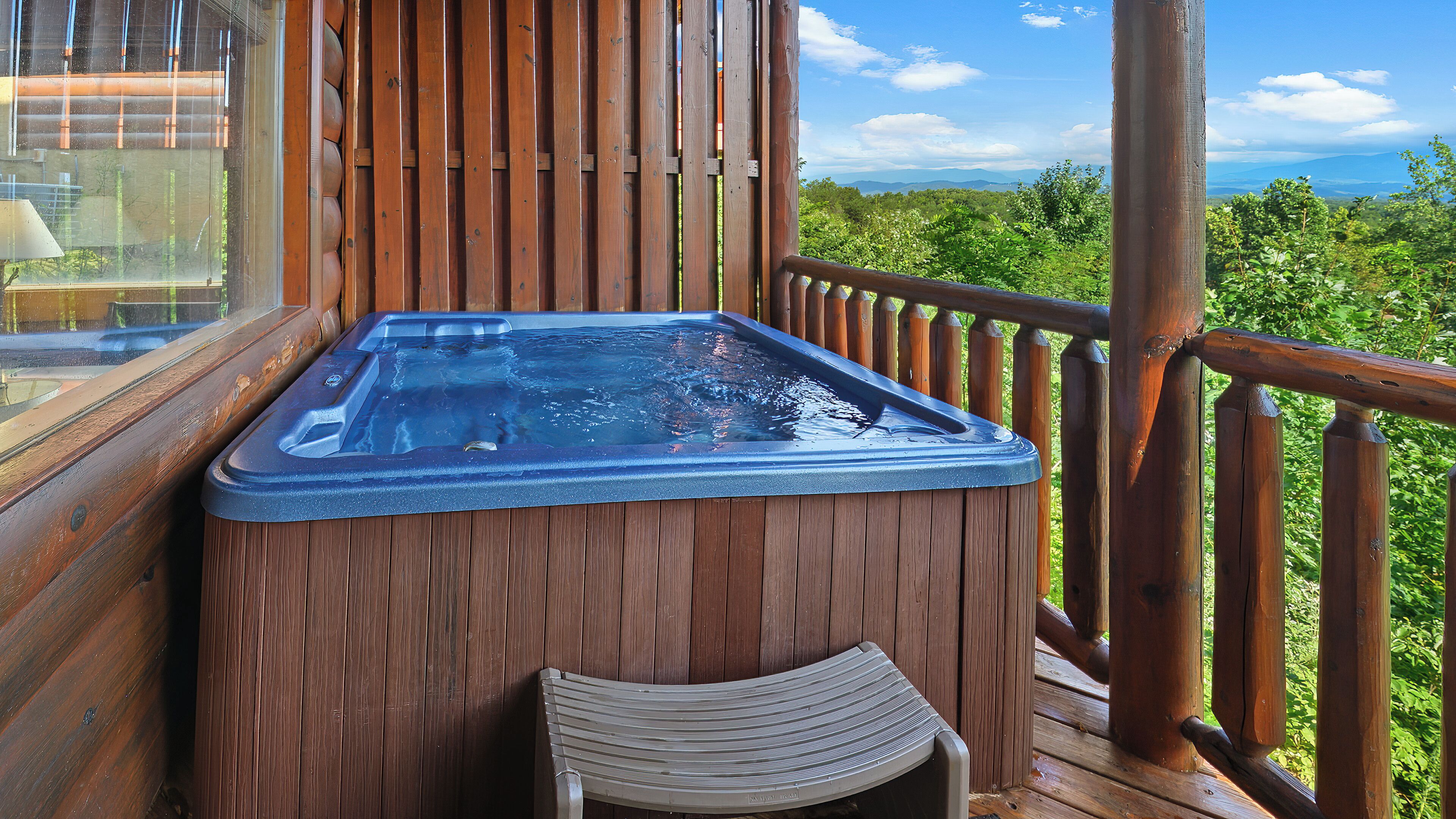 Bain à remous extérieur