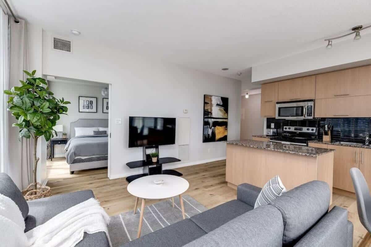 Open concept living space