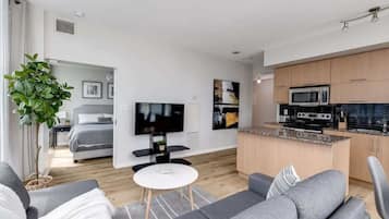 Open concept living space