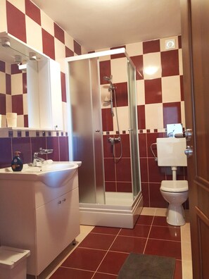 Apartment | Bathroom - Beautiful Apartment Bodulo 4 (Povljana)