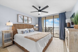 3 bedrooms, iron/ironing board, free WiFi, bed sheets - 🌊🌴Gulf-Front Corner Unit | Resort Amenities | Seaside Beach & Racquet 3501 (Orange Beach)