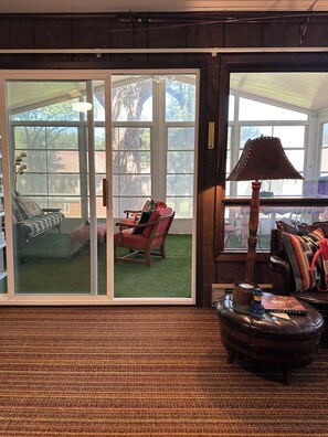 Living area - Step back in time to Camp Oz!   All 5 star reviews on other booking site! (Milford)