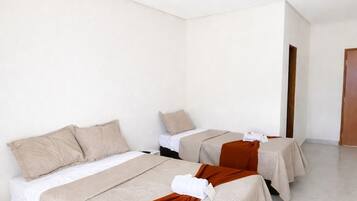 Classic Triple Room | Desk, laptop workspace, free WiFi
