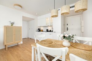 Apartment | Dining - Large Apartment With sea View, Indoor Pool (Rewal)