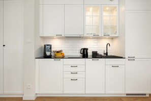 Apartment | Private kitchen | Highchair - Large Apartment With sea View, Indoor Pool (Rewal)