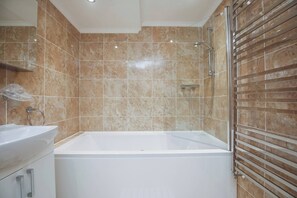 Apartment, 2 Bedrooms, Accessible, Balcony | Bathroom - Charming Central Kingston Flat by the River (Kingston Upon Thames)