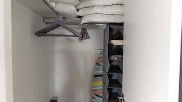 Stay organized in this spacious closet