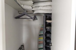 Stay organized in this spacious closet - Stylish Yorkville Condo w/ Gym & Workspace (Toronto)