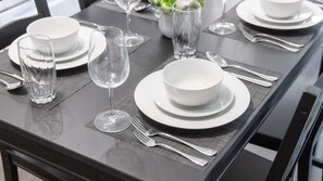 Utensils provided for guests. - Exquisitely Furnished 1BR Suite in DWTN Toronto (Toronto)
