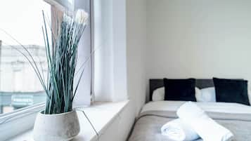 2 dormitorios, tabla de planchar con plancha, wifi y ropa de cama