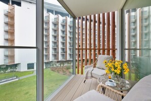 Apartment | Balcony - Comfortable Apartment Near the Sea, Pobierowo (Rewal)