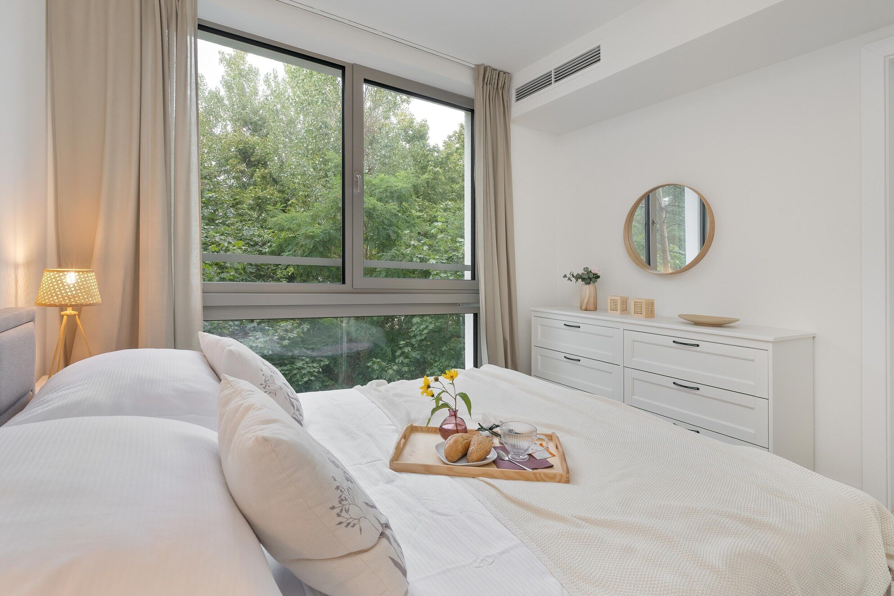 Apartamento | 1 quarto, ferros/tábuas de passar roupa, individualmente mobiliados