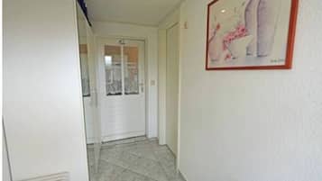 Casa, 1 habitación, terraza, vistas al jardín | Interior