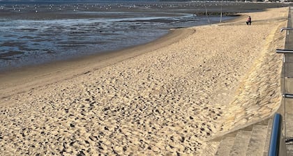 Fisherman's hut near the Arcachon basin in Andernos.