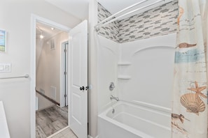 Hair dryer, towels, soap, toilet paper - The Wright Therapy, get your beach medicine here! NEW LISTING w/ Hot Tub! (Kill Devil Hills)