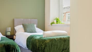 3 chambres, fer et planche Ă repasser, Wi-Fi, draps fournis