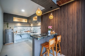 Executive Room | Private kitchen | Fridge