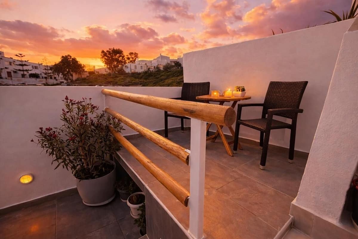Dobbeltrom, balkong | Terrasse/patio