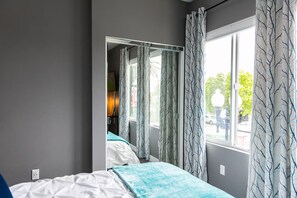 1 chambre, fer et planche Ă repasser, Wi-Fi, draps fournis